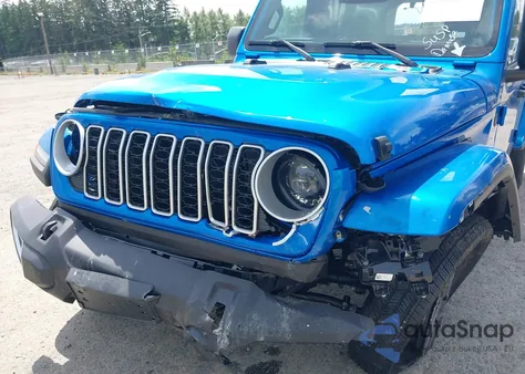 2025 Jeep Wrangler Sahara from USA, damaged, VIN 1C4PJXEN8SW589601